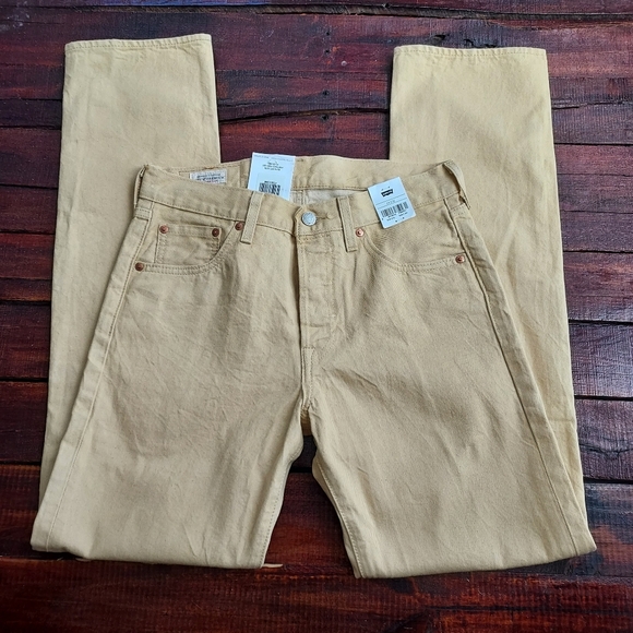 Levi's 501 Original Fresh Produce Low Rise Straight Leg Jeans NWT Size 29x32 - Picture 1 of 15